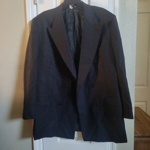 Bernini mens suit jacket size 56 100% wool Italy
